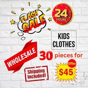 BIG SALE !!!!!!  GREAT DEAL - WHOLE SALE - KIDS  CLOTHES  6M-24M (VARIETY)
